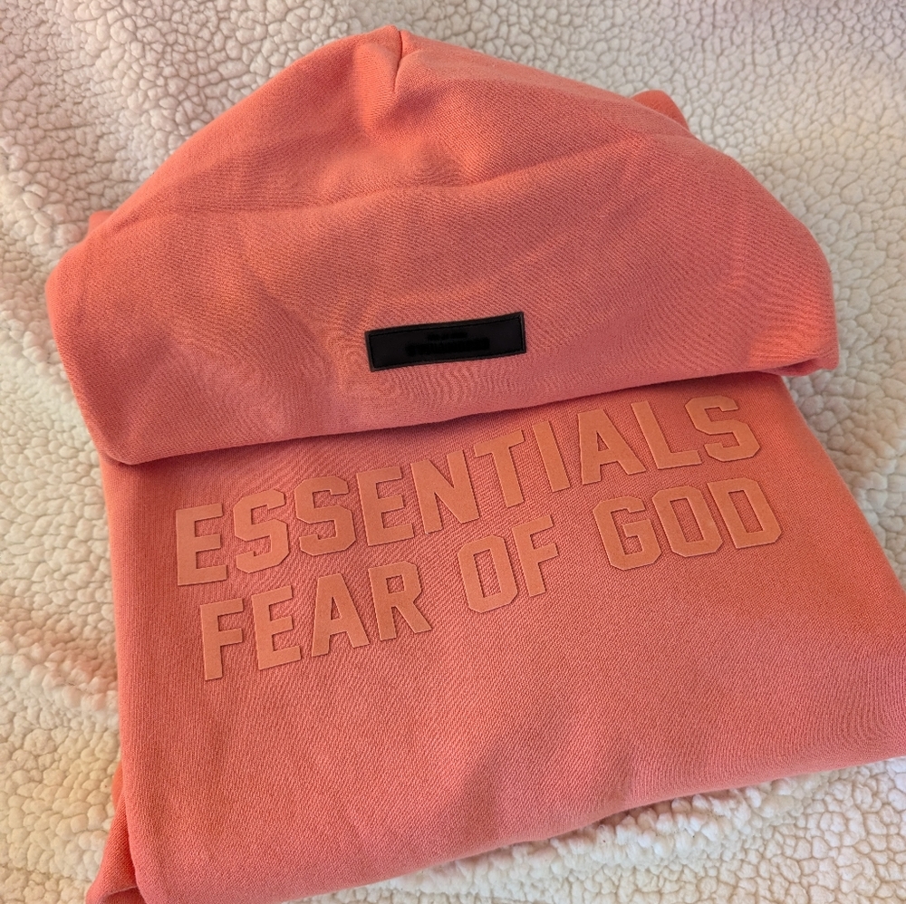 Fear of God Essentials Pink CORAL 🪸 NWT ✨